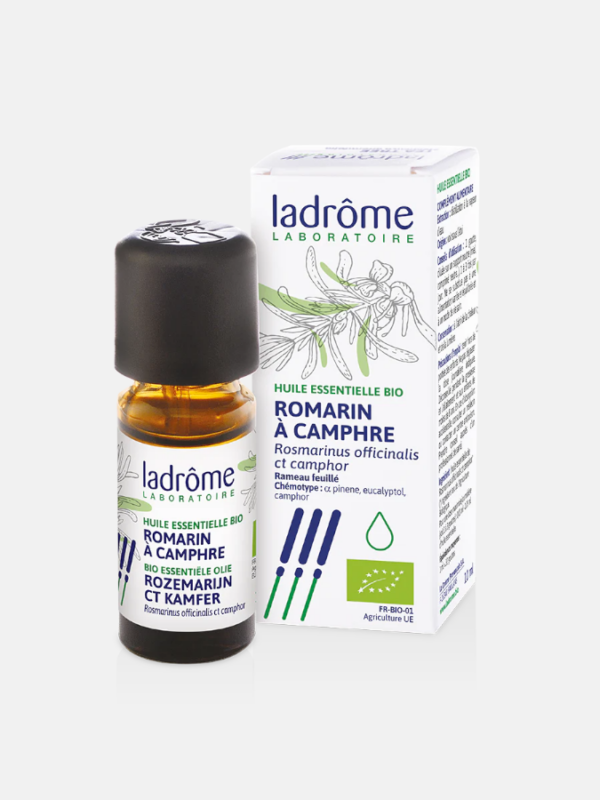 AE Romero qt canfora Rosmarinus off. ct camphor Bio - 10ml - Ladrôme