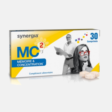 MC2 Memoria y Concentración – 30 comprimidos – Synergia