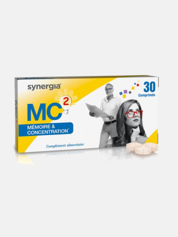 MC2 Memoria y Concentración - 30 comprimidos - Synergia