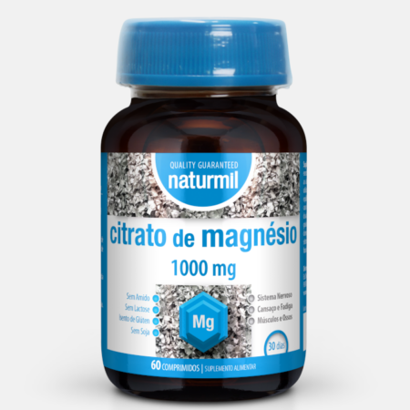 Citrato de Magnesio – 60 comprimidos – Naturmil
