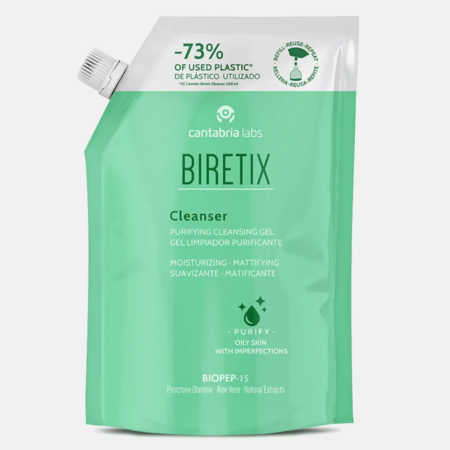 BIRETIX Cleanser Refill – 400ml – Cantabria Labs