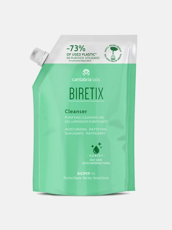 BIRETIX Cleanser Refill - 400ml - Cantabria Labs