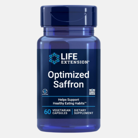 Optimized Saffron with Satiereal – 60 cápsulas – Life Extension
