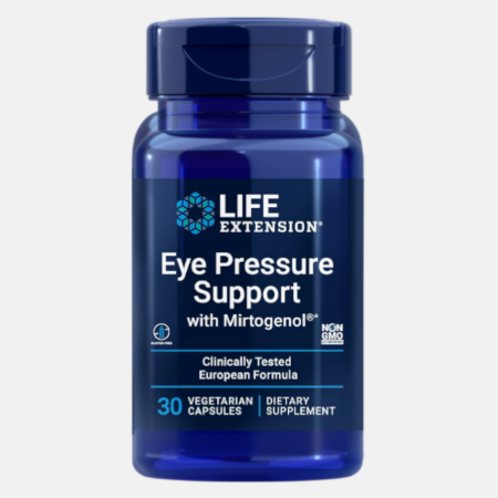 Eye Pressure Support with Mirtogenol – 30 cápsulas – Life Extension