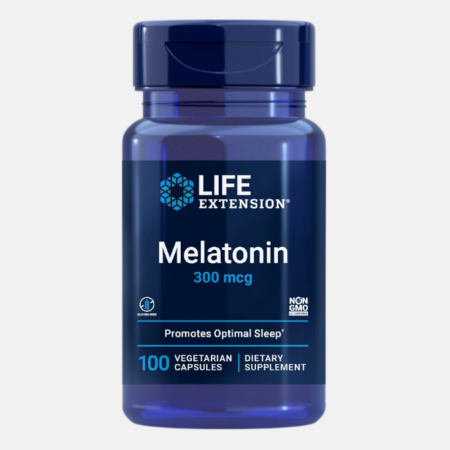 Melatonin 300mcg – 100 cápsulas – Life Extension