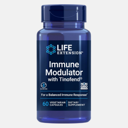 Immune Modulator with Tinofend – 60 cápsulas – Life Extension