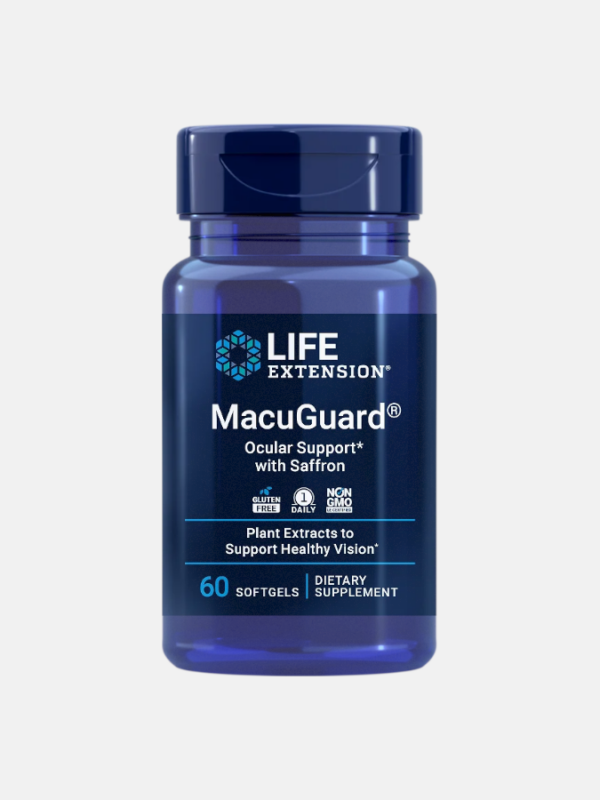 MacuGuard Ocular Support - 60 softgels - Life Extension