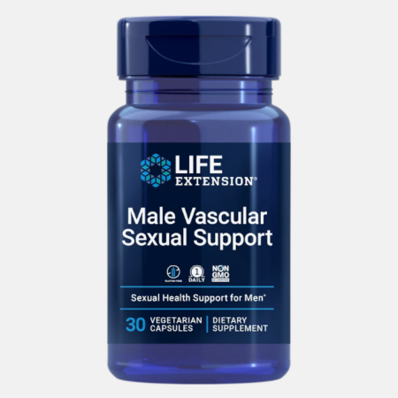 Male Vascular Sexual Support – 30 cápsulas – Life Extension