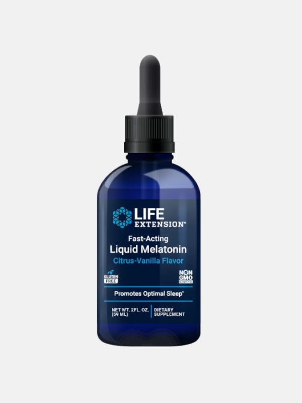 Fast-Acting Liquid Melatonin - 59 ml - Life Extension