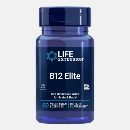 B12 Elite – 60 vegetarian lozenges – Life Extension