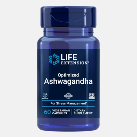 Optimized Ashwagandha Extract – 60 cápsulas – Life Extension