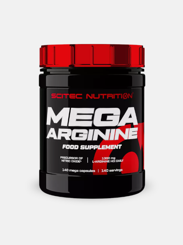 Mega Arginine - 140 cápsulas - Scitec Nutrition