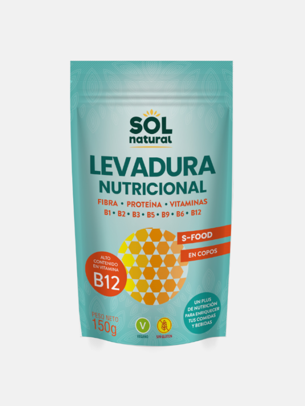 Levadura Nutricional B12 - 150g - SOL Natural