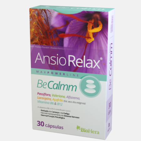 AnsioRelax Be Calmm – 30 cápsulas – Bio-Hera