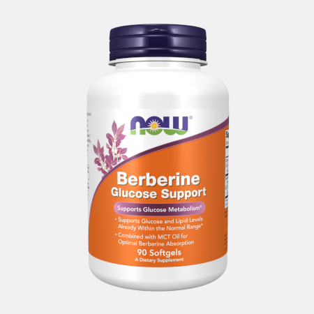 Berberine Glucose Support – 90 Cápsulas – Now