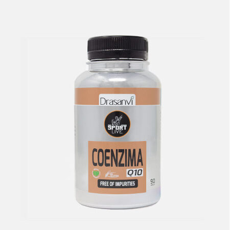 Coenzima Q10 30 mg Sport Live – 90 cápsulas – Drasanvi