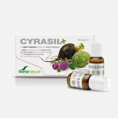Cyrasil Plus – 15 ampolas – Soria Natural