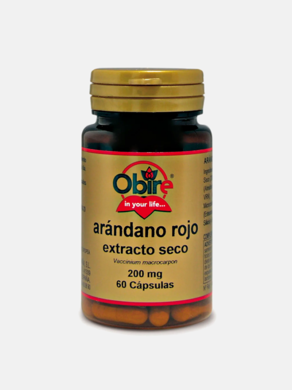 Arandano rojo - 60 cápsulas - Obire