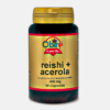 Reishi & Acerola 400mg - 90 cápsulas - Obire