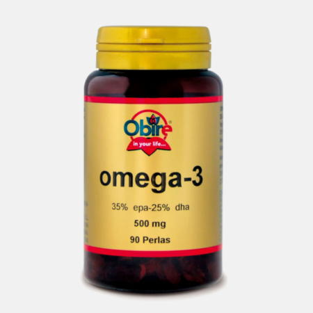 Omega-3 35% EPA 25% DHA 500mg – 90 cápsulas – Obire