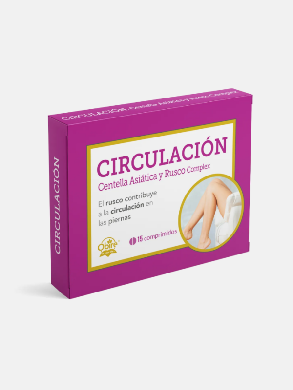Circulación - 15 comprimidos - Obire