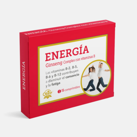 Energía – 15 comprimidos – Obire