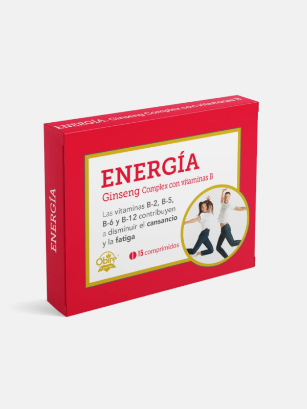 Energía - 15 comprimidos - Obire