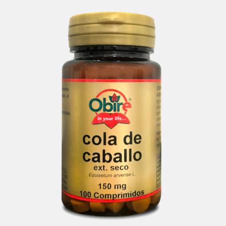 Cola de caballo 150 mg – 100 comprimidos – Obire