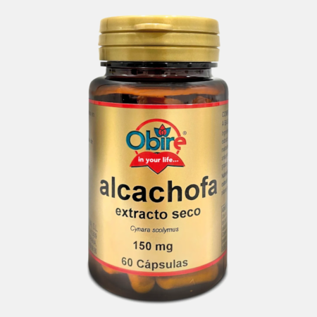 Alcachofa 150mg – 60 cápsulas – Obire