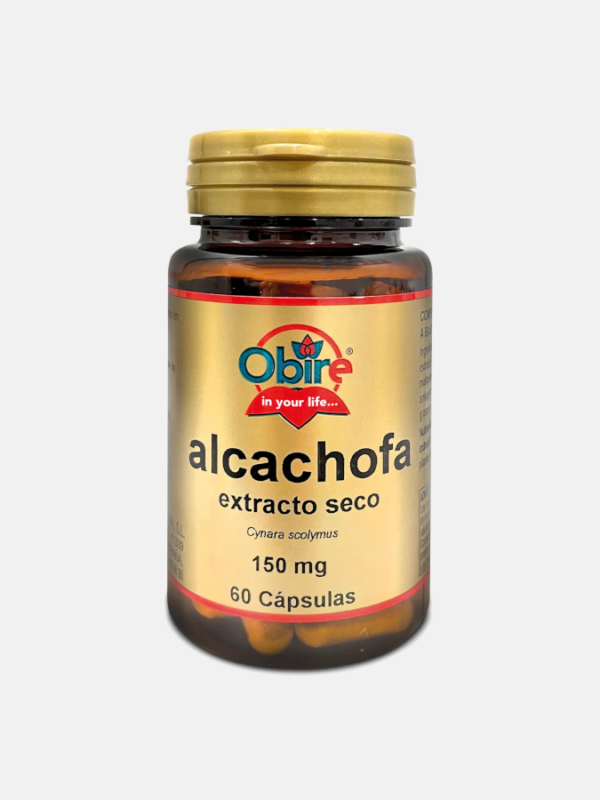 Alcachofa 150mg - 60 cápsulas - Obire