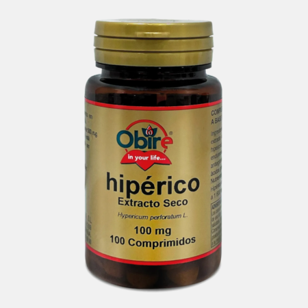 Hipérico 100mg – 100 comprimidos – Obire