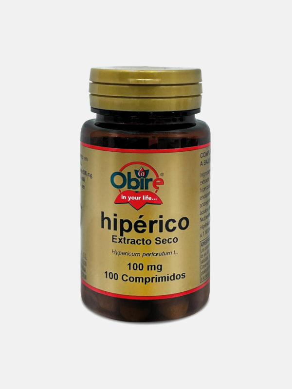 Hipérico 100mg - 100 comprimidos - Obire