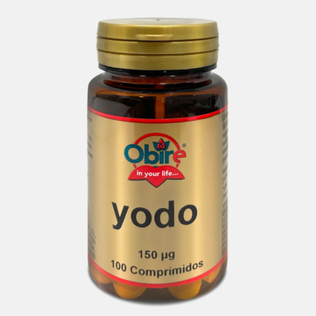 Yodo 150mcg – 100 comprimidos – Obire