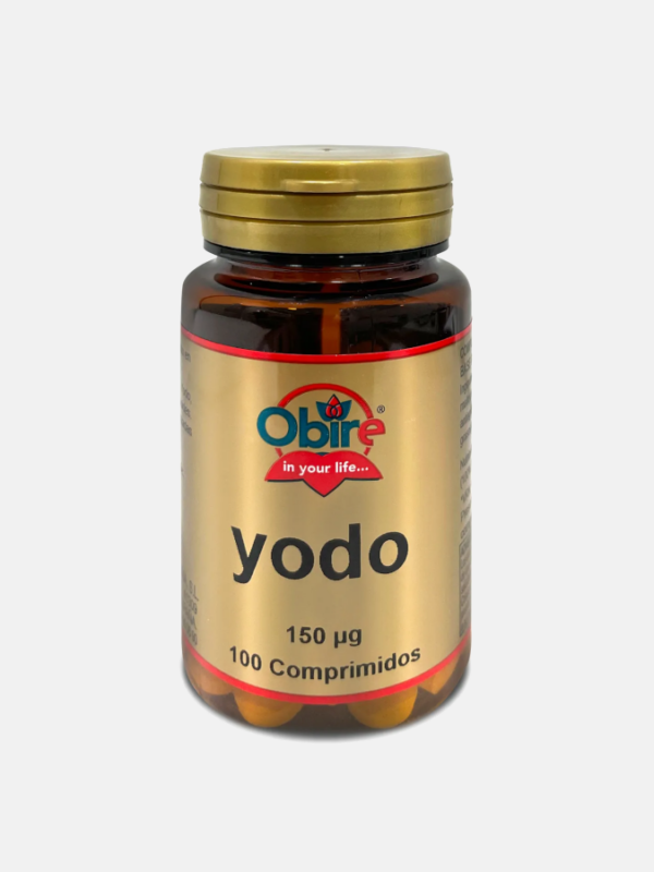 Yodo 150mcg - 100 comprimidos - Obire