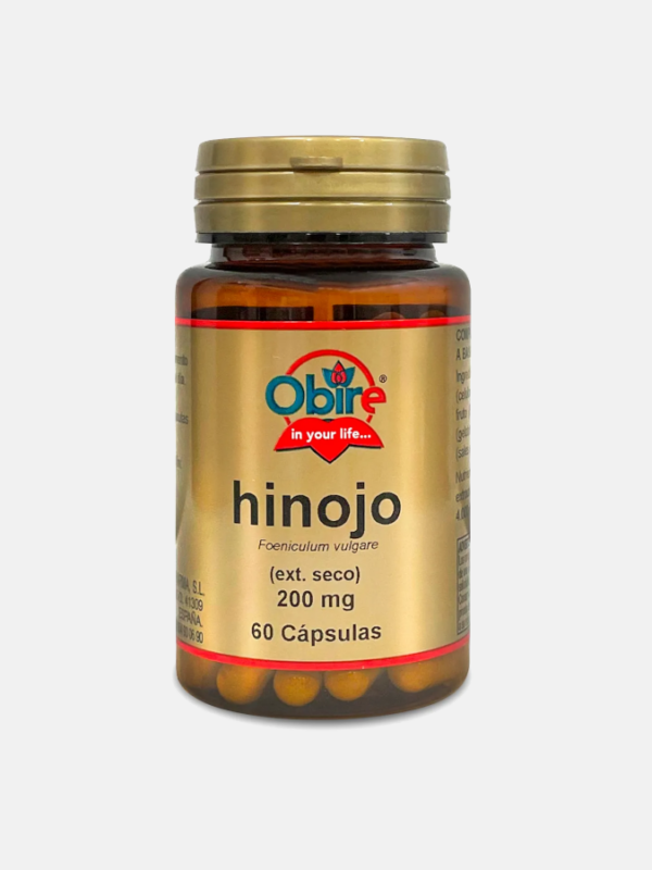 Hinojo 200mg - 60 cápsulas - Obire
