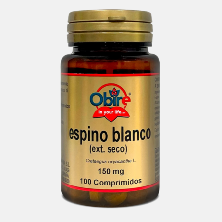 Espino Blanco 150mg – 100 comprimidos – Obire