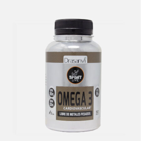 Omega 3 1000 mg Sport Live – 90 cápsulas – Drasanvi