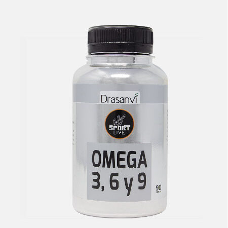 Omega 3.6 y 9 1000 mg Sport Live – 90 cápsulas – Drasanvi