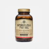 Espirulina 750 mg - 80 cápsulas - Solgar