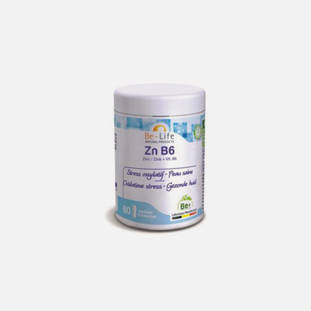 ZN B6 – Zinco + B6 60 cápsulas – Be-Life