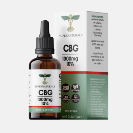 Aceite de CBG 10% – 10ml – Supernaturals