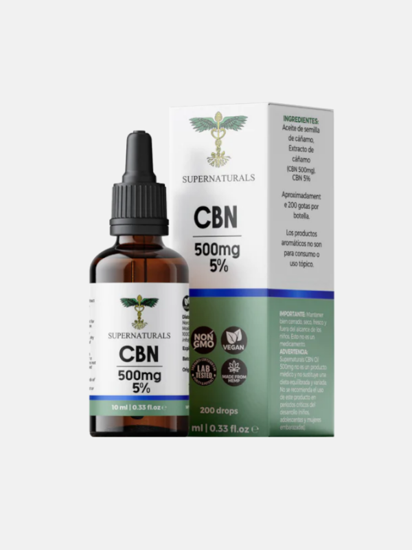 Aceite de CBN 5% - 10ml - Supernaturals