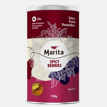 Marita Drink Spicy Berries sabor Frutos Rojos – 150 g