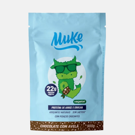 Muke Proteína Vegetal Chocolate Avellana – 900g – +Mu