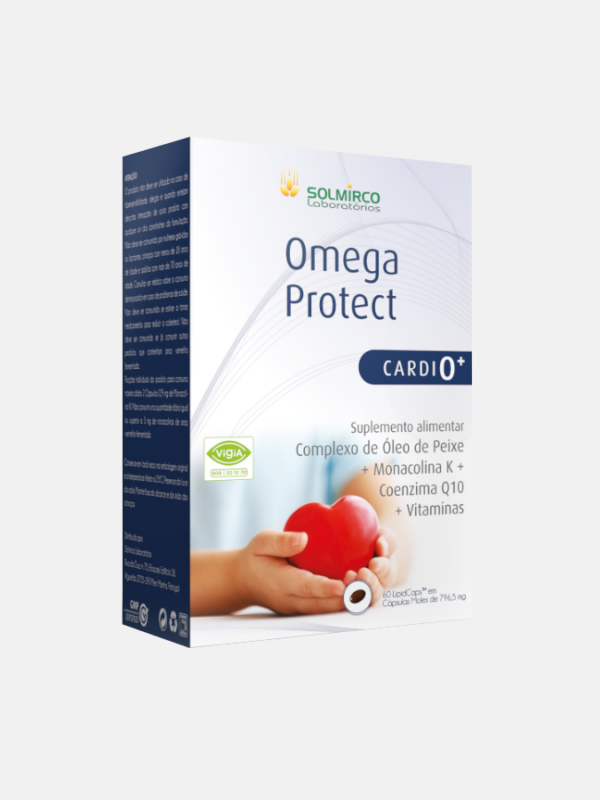 Omega Protect Cardio+ - 60 cápsulas - Solmirco