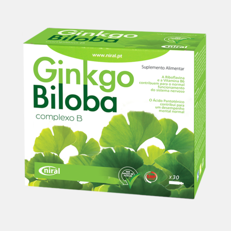 Ginkgo Biloba Complexo B – 30 ampollas – Niral