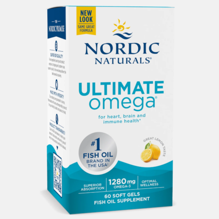 Ultimate Omega 1280mg Limón – 60 cápsulas – Nordic Naturals