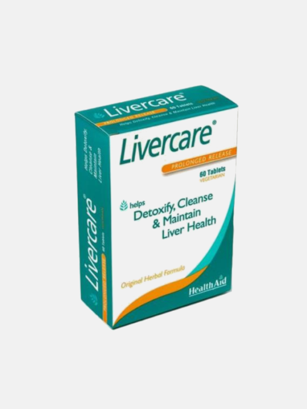 Livercare - 60 comprimidos - Health Aid