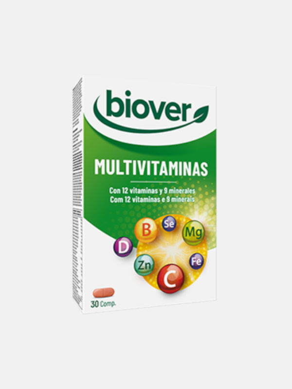 Multivitaminas - 30 comprimidos - Biover