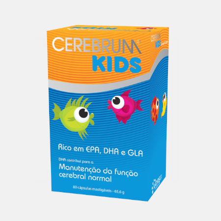 Cerebrum Kids – 80 cápsulas masticables – Natiris